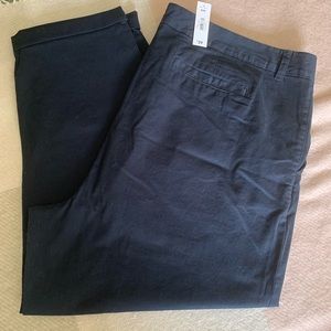 Joe Fresh + Navy Cotton Ankle Pant